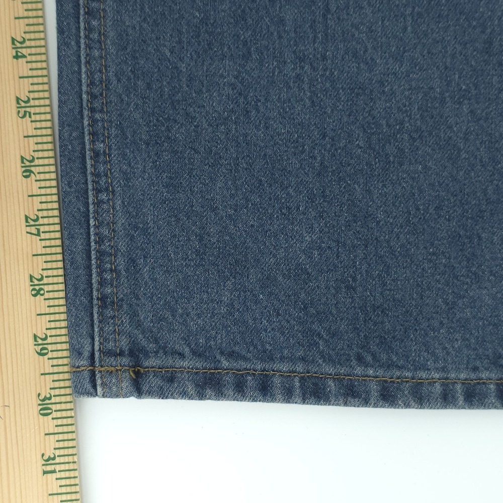 Carhartt Blue Jeans Mens 42X30 Classic Fit Denim Straight Leg Work - Picture 11 of 13